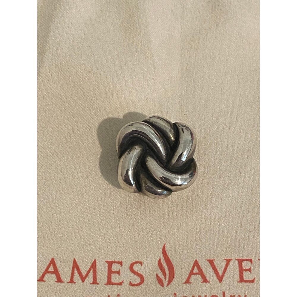 James Avery Retired Bold Lovers Knot Pendant